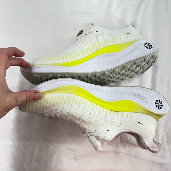 Nike ReactX Infinity Run 4 Shoes in White Lemon Twist main image 9